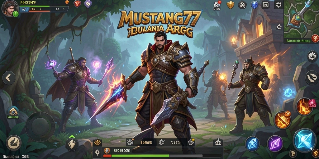 Tampilan gameplay MUSTANG77 yang epik dan mengasyikkan.