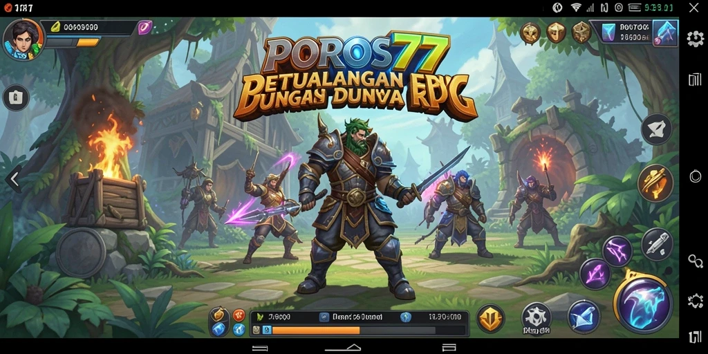 Menampilkan gameplay POROS77 yang mendebarkan dan penuh petualangan RPG.