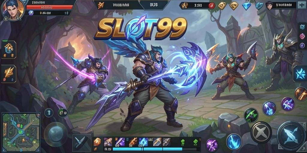 Tampilan gameplay seru di SLOT99 dengan aksinya yang mendebarkan.